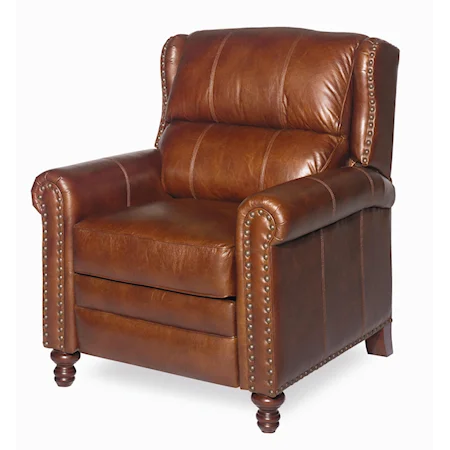 Traditional Leather Recliner